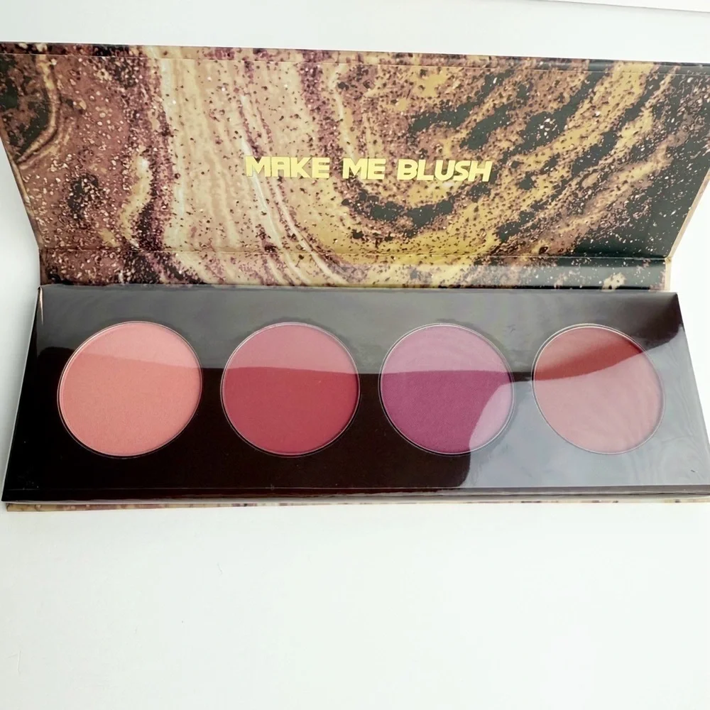 BH Cosmetics Flatter Me Blush Quad - IDGAF Brand New